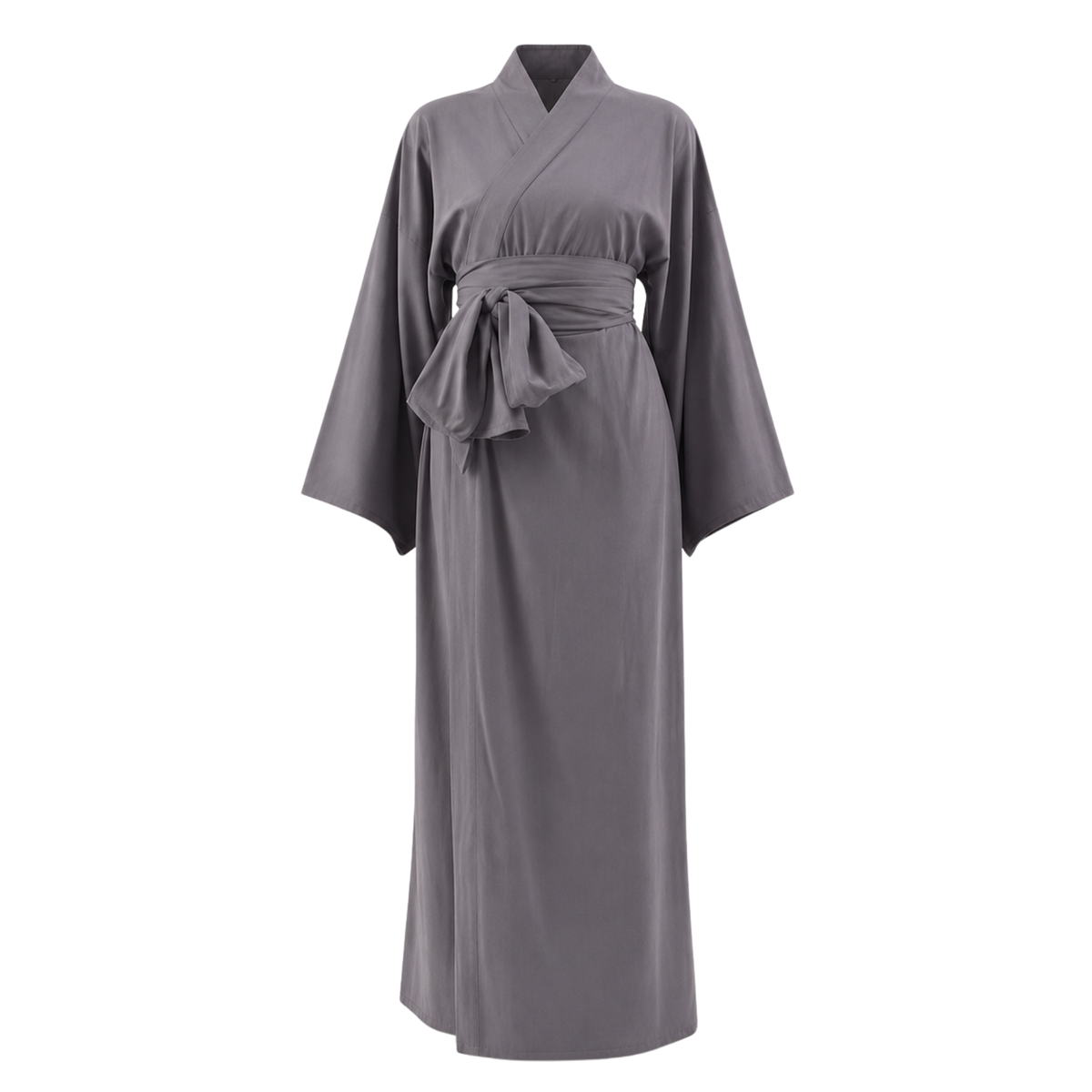 The Premium Kimono Robe- Kaze Grey