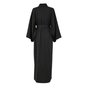 The Premium Kimono Robe- Sumi Black