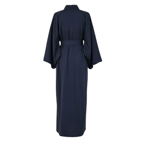 The Natural Kimono Robe-Kachi Navy