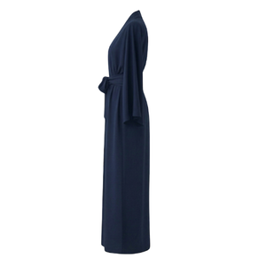 The Natural Kimono Robe-Kachi Navy